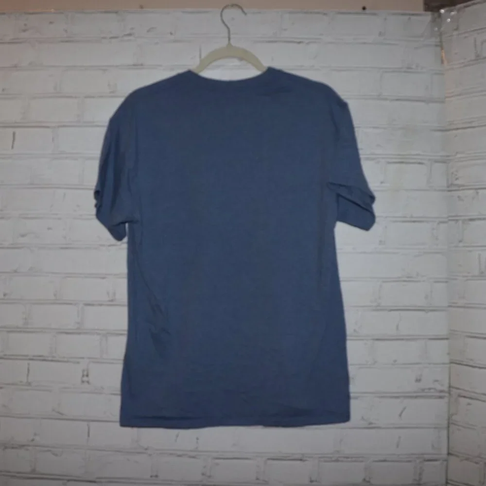 🌞 Tampa Graphic Tee – Sunshine State Print – Blue – Size M